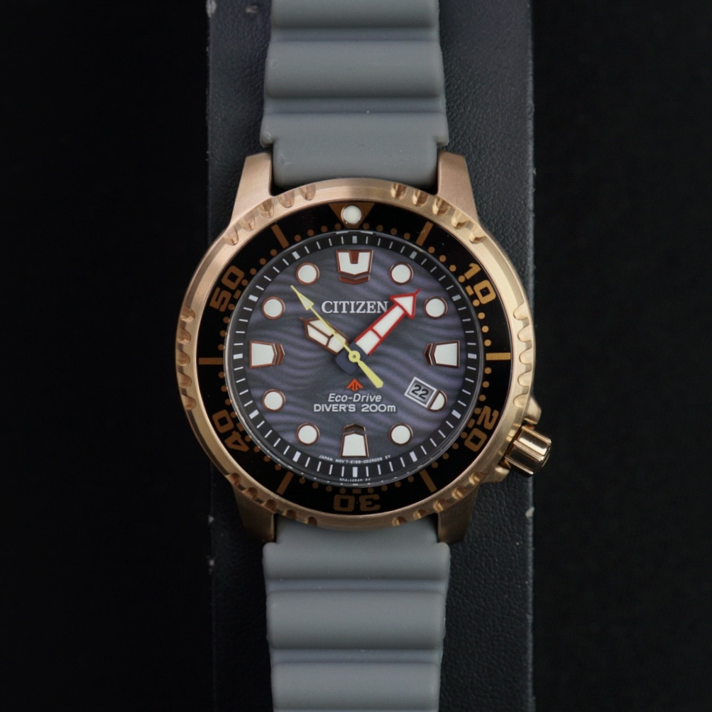 Часы Citizen BN0163-00H Eco-Drive Promaster Diver 200m Green