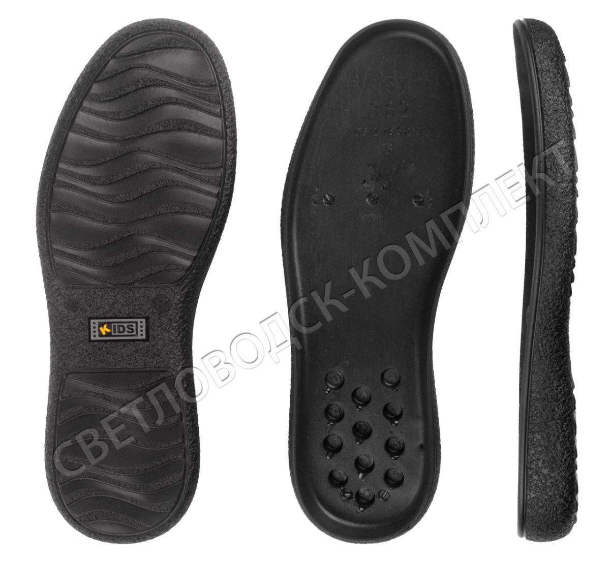 Підошва для взуття JB 862 PU, кол. чорний