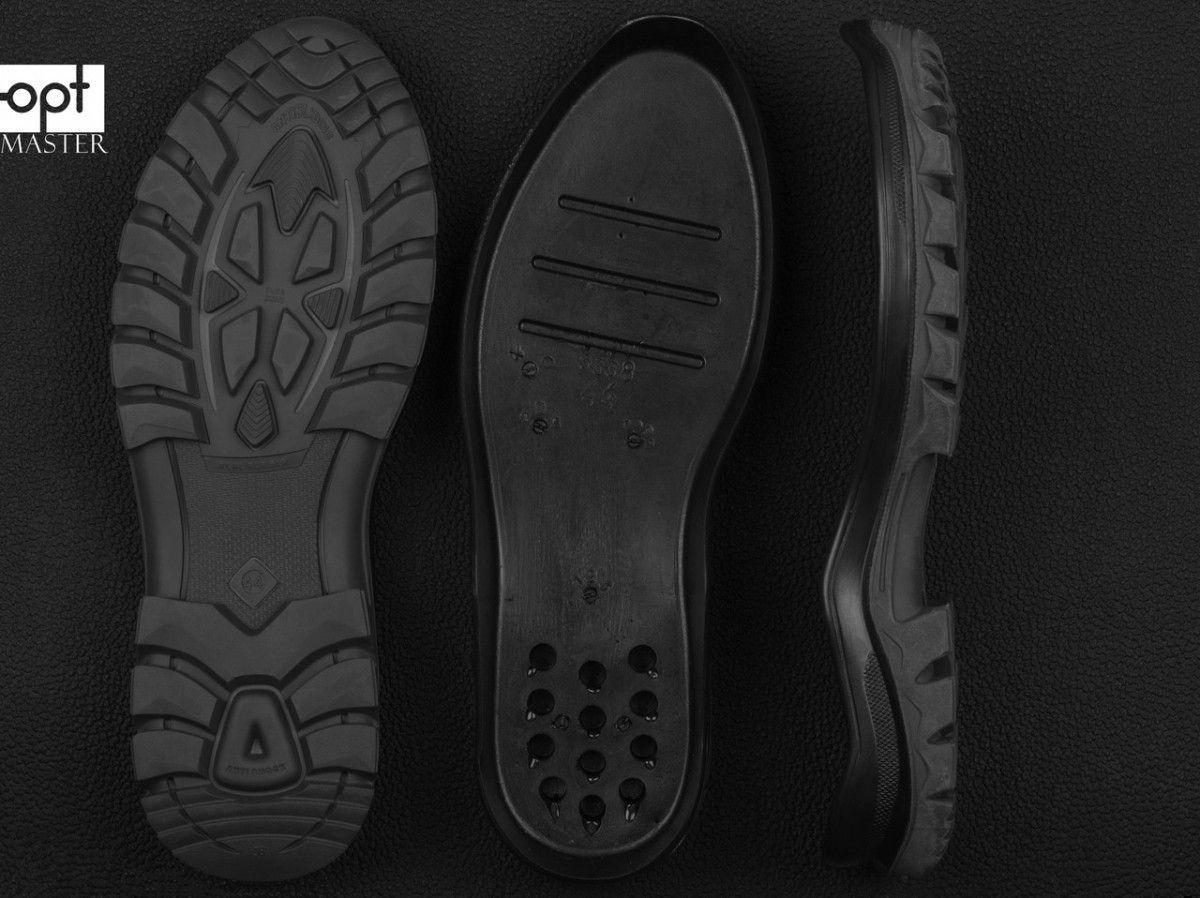 Підошва для взуття PU 5358 JB, кол. чорний з сірим, фото 1