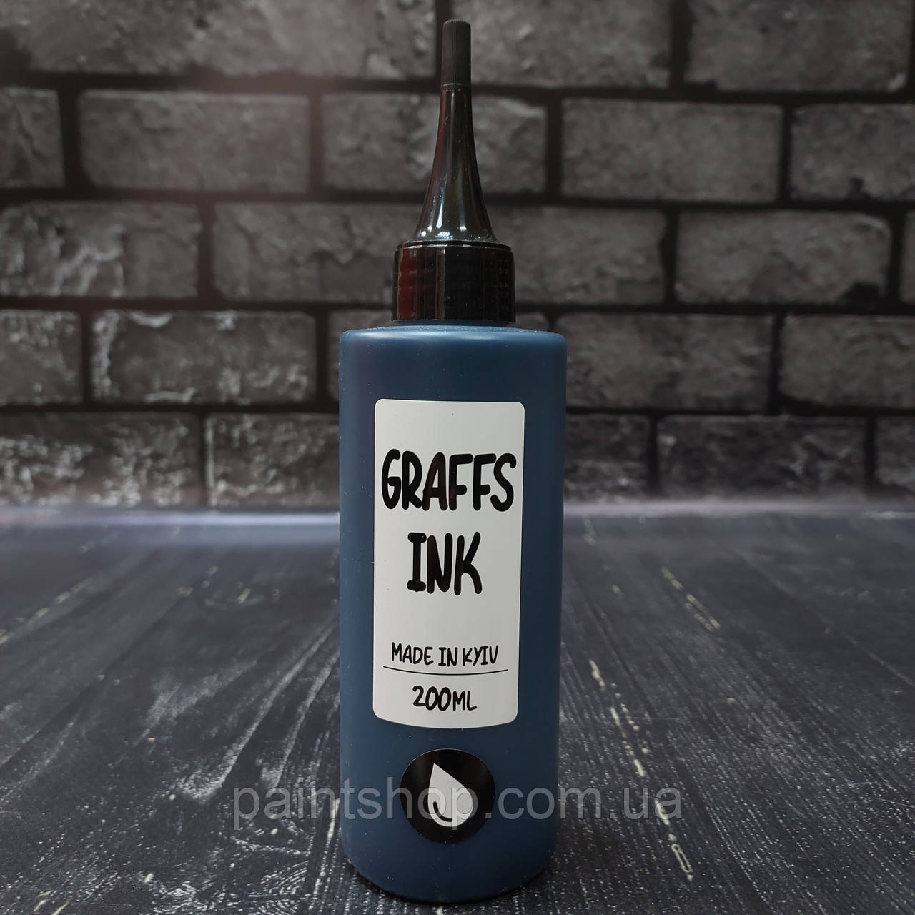 Фарба для маркерів Graffs Ink Black (Чорний) 200 мл