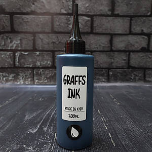 Фарба для маркерів Graffs Ink Black (Чорний) 200 мл