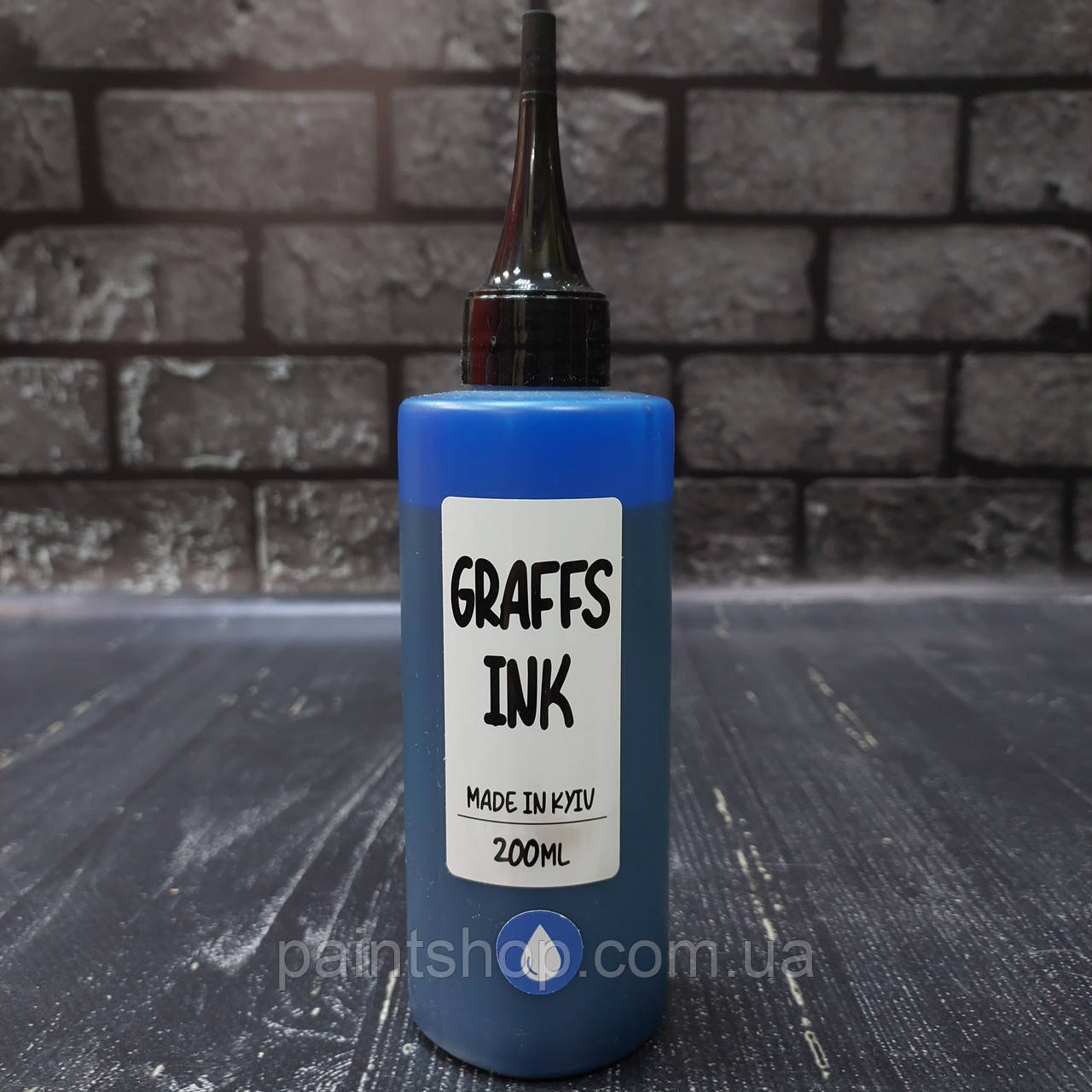Фарба для маркерів Graffs Ink Blue (Синій) 200 мл, фото 1