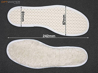 Устілки з 100% австралійської натуральної овечої вовни, PG004 37