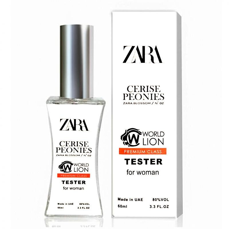 Zara No02 Cerise Peonies ТЕСТЕР Premium Class жіночий 60 мл
