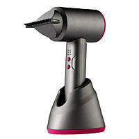 Фен акумуляторний з зарядною підставкою Huan Dou Whireless Hair Dryer Grey (LY-A2000)