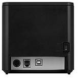 Чековий принтер Xprinter T80Q Ethernet+USB 80мм, обріз, чорний, фото 2