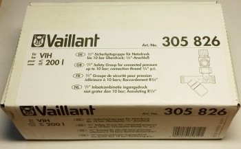 Группа безопасности для водонагревателя Vaillant более 200 л. - фото 3 - id-p414838151