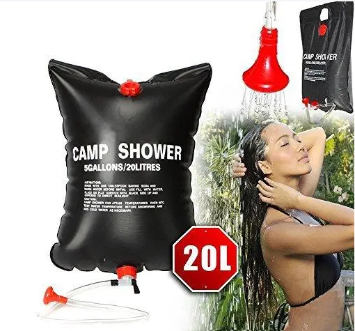 Туристичний літній душ, 20л, шланг 40см, Арт.53250