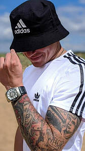 Футболка adidas для мужчин летняя коллекция из ткани кулир для комфортного ношения и активного отдыха мужская