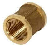 Муфта латунь 1/2"х1/2"