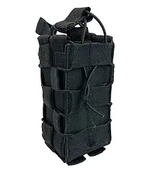 Підсумок для двох магазинів АК47, M4/M16 чорний / підсумок під магазини