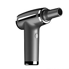 Потужний ручний міні-фен на акумуляторі Hots Multifunctional Air Duster Black (HP-FT01-BK)