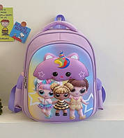 Рюкзак для дівчинки дошкільний у садок із лялькой Лол