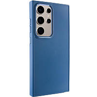 TPU чохол Bonbon Metal Style для Samsung Galaxy S24 Ultra Синій / Denim Blue