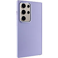 TPU чохол Bonbon Metal Style для Samsung Galaxy S24 Ultra Бузковий / Dasheen