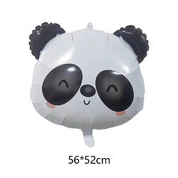 Фольгована кулька фігура Панда 56х52 см