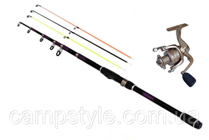 Фідерний набір вудлище Winner Snook tele feeder 20-80 гр. 3,0 м котушка GOSS EF4000 3BB
