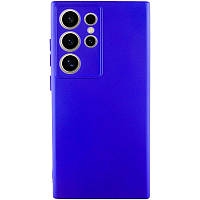 Чохол Silicone Cover Lakshmi Full Camera (A) для Samsung Galaxy S24 Ultra Синій / Iris