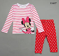 Піжама Minnie Mouse для дівчинки. 90, 120 см