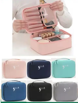 Косметичка тканинна на блискавці 26*19 см у різних кольорах Karman