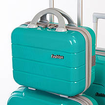 PODIUM Дорожня Валіза 2/1 ABS-пластик FASHION PP1-PLUS-1 dark-green, фото 4