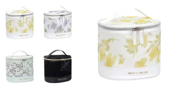 Косметичка циліндр на блискавці 18*16 см у різних кольорах Karman