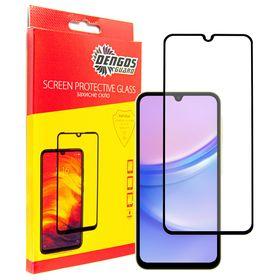 Захисне скло Dengos Samsung Galaxy A25 SM-A256 Black Full Glue (TGFG-336)