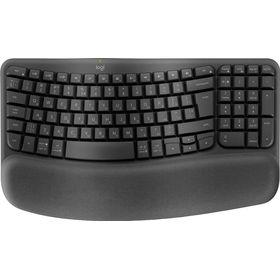 Клавіатура бездротова Logitech Wave Keys Wireless Graphite (920-012304)