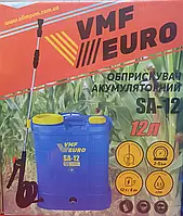 Обприскувач акумуляторний 12В 12л (шланг 1,4м) синій EURO