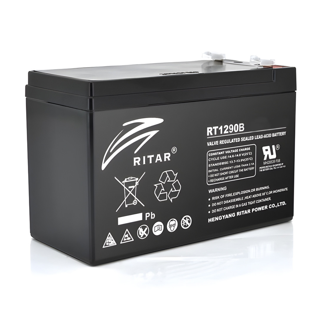 Акумуляторна батарея для джерела безперебійного живлення Ritar RT1270 12V 7Ah Акумулятор для ДБЖ