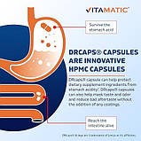 Vitamatic, Аккермансія Akkermansia Mucinophila (бактерія муциніфілу), 1 млрд КУО, 60 капсул, фото 2