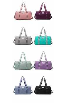 Сумка спортивна дорожня 49*26 см на блискавці з довгим ремінцем у різних кольорах Karman