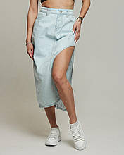 Спідниця QUZU 41489 S світло-блакитний джинс