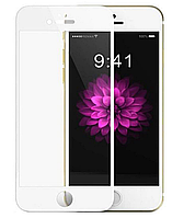Захисне скло 3D для iphone 6/6s матове white