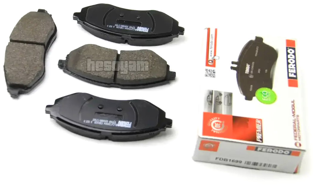 Передні колодки Авео Т250, Т200, Т255, Віда, Калос (96534653) Ferodo FDB1699, фото 1