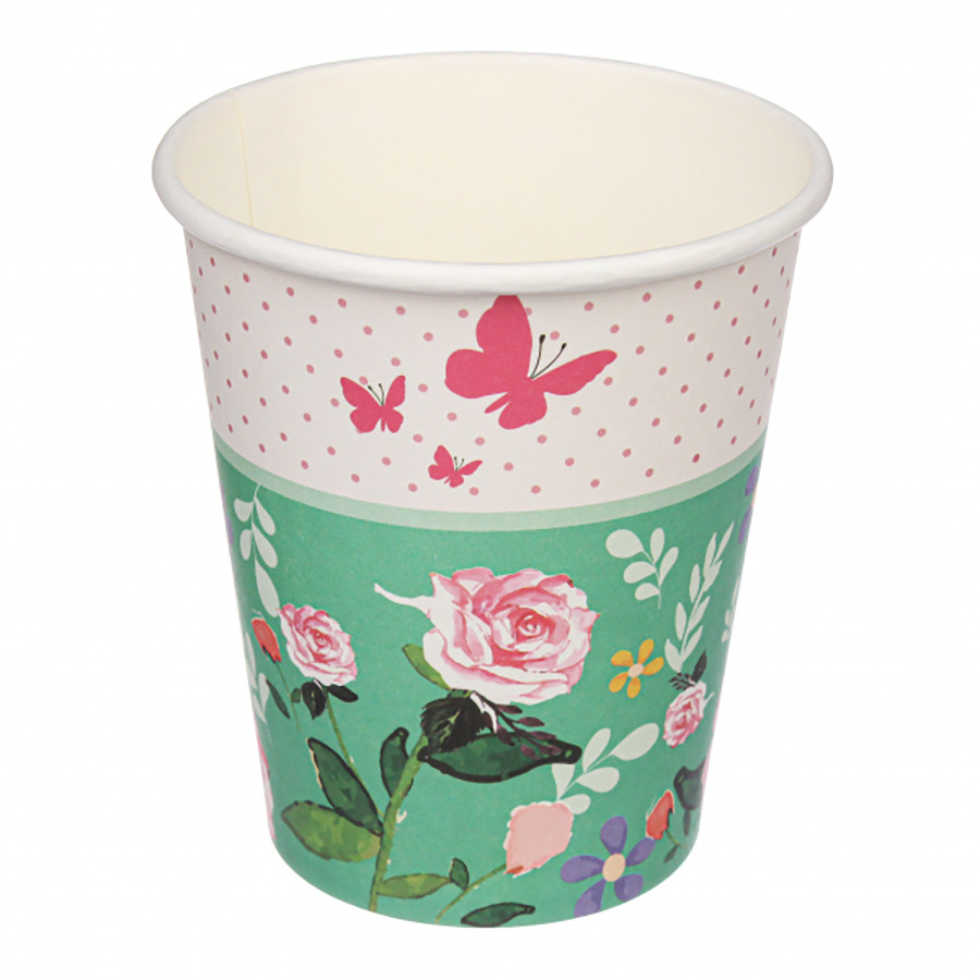 Стакани Квіткове асорті 10 од