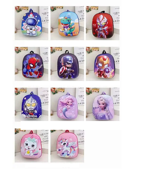 Рюкзак яскравий дошкільний дитячий на блискавці з кишенею 30*25 см в різних варіантах Karman