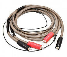 Chord EpicX 2RCA to 2RCA Turntable (with fly lead) 1.2m