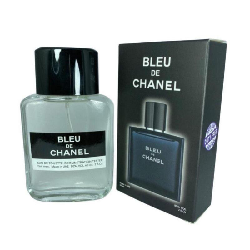 Мінітестер duty free 60 ml chanel bleu de chanel, шанель блю де шанель