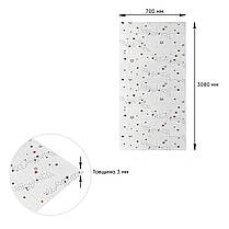Панель стінова в рулоні 3D 700мм*3,08м*3мм зірки (D) SW-00002265, фото 5