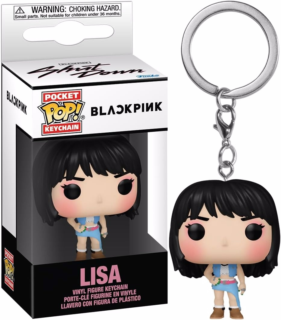 Фігурка брелок Funko Pop Фанко поп Lisa Blackpink Ліса Блекпінк 4 см L BP K364