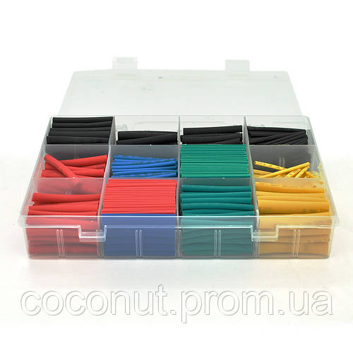 Комплект термоусадочной трубки диаметром: 1,5 мм, 2,0 мм, 3,0 мм, 4,0 ...