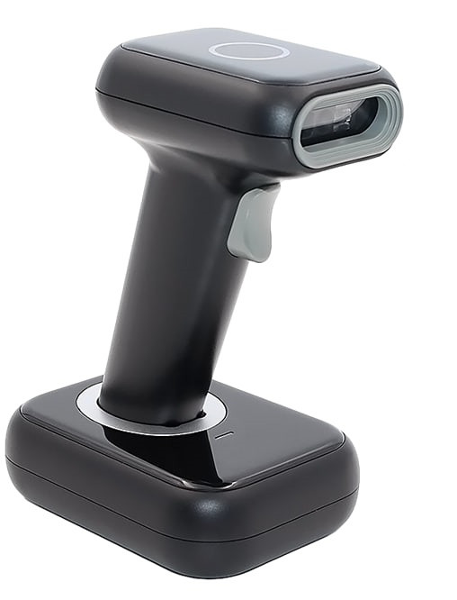 Сканер бездротовий ALEO AL-V26RT + підставка receiver 2,4G; image 2D, чорний