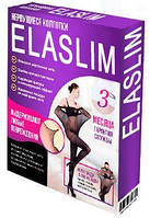 Колготи з тканини капронові жіночі, що нервується, ElaSlim Чорні