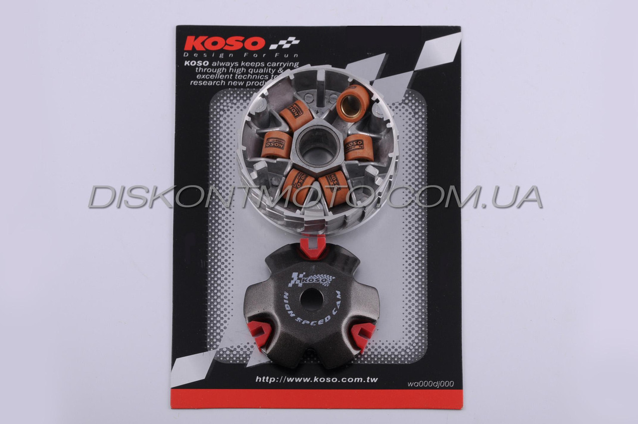 Варіатор Honda DIO передній AF-18, TACT AF24 (d89mm, тонкий вал 12 мм) KOSO