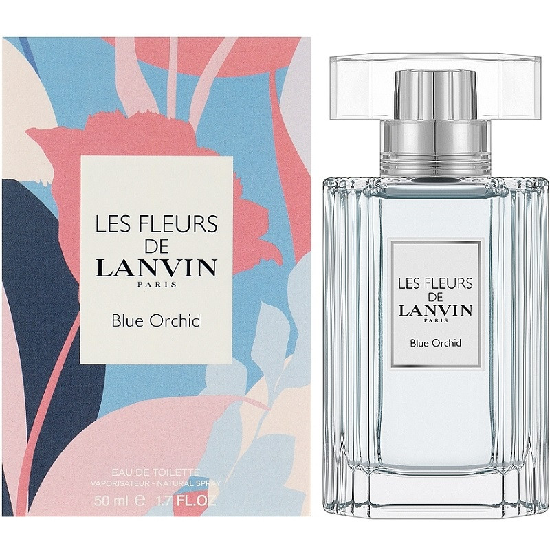 Les Fleurs De Lanvin Blue Orchid Lanvin eau de toilette 50 ml, фото 1