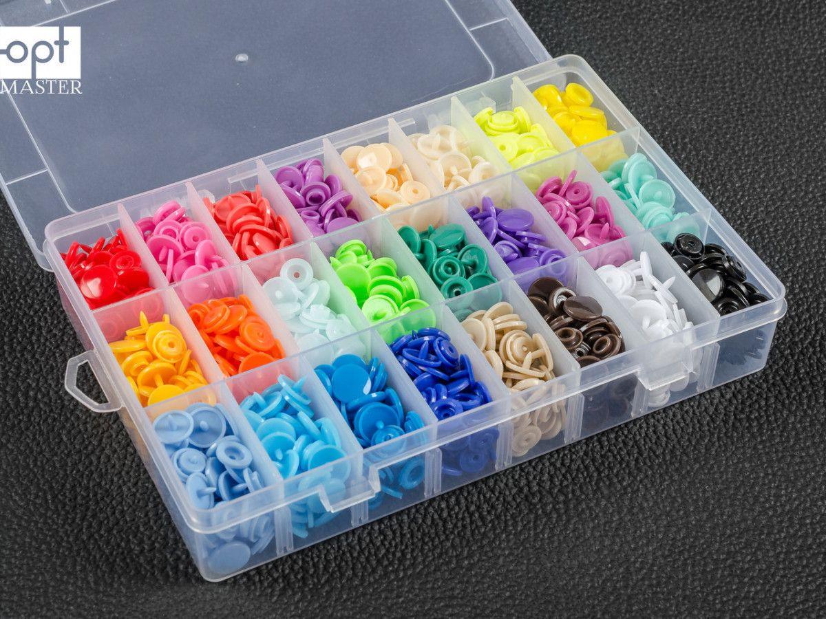 Набір пластикових кнопок Т-5, фото 1