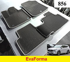 3D килимки EvaForma на Hyundai Santa Fe '20-24 TM, 3D килимки EVA