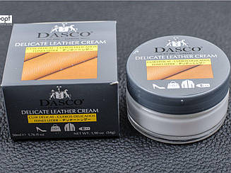 Делікатний крем для взуття DASCO Delicate Leather, 50 мл