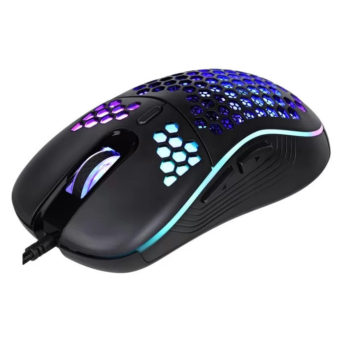 Миша ігрова провідна USB T-Wolf G540 6400dpi з підсв. чорна